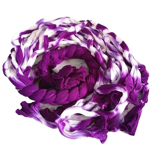 20 Stück zweifarbiges Nylonstrumpfmaterial for Basteln runder Blumen – handgefertigtes künstliches Blumenzubehör(41 20 Pieces) von LiuliuBull