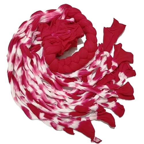 20 Stück zweifarbiges Nylonstrumpfmaterial for Basteln runder Blumen – handgefertigtes künstliches Blumenzubehör(5 20 Pieces) von LiuliuBull