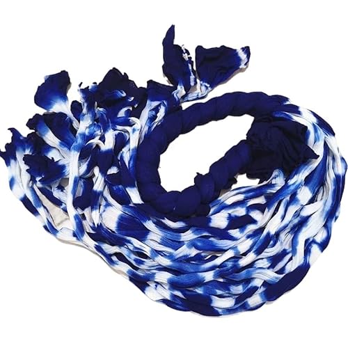 20 Stück zweifarbiges Nylonstrumpfmaterial for Basteln runder Blumen – handgefertigtes künstliches Blumenzubehör(6 20 Pieces) von LiuliuBull