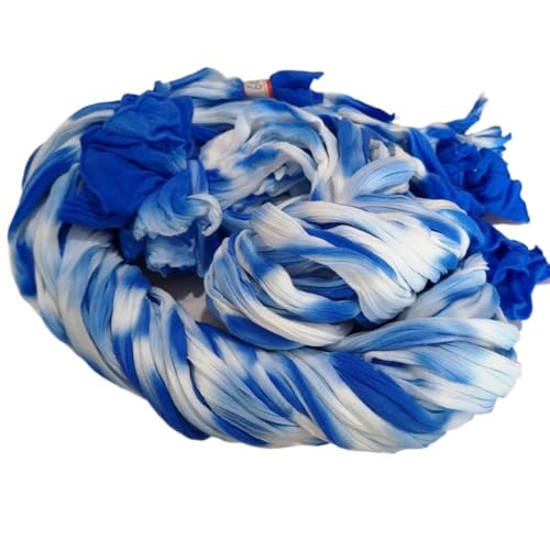 20 Stück zweifarbiges Nylonstrumpfmaterial for Basteln runder Blumen – handgefertigtes künstliches Blumenzubehör(60 20 Pieces) von LiuliuBull