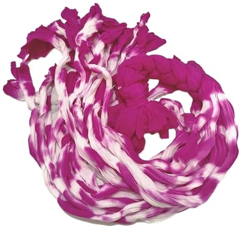 20 Stück zweifarbiges Nylonstrumpfmaterial for Basteln runder Blumen – handgefertigtes künstliches Blumenzubehör(62 20 Pieces) von LiuliuBull