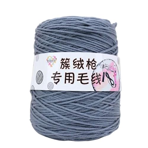 400 g Tufting-Zylindergarn – 8 Stränge handgewebtes Häkelgarn aus Acryl for Teppiche und Decken – Big Twist-Schlauchgarn for DIY-Projekte(07color) von LiuliuBull