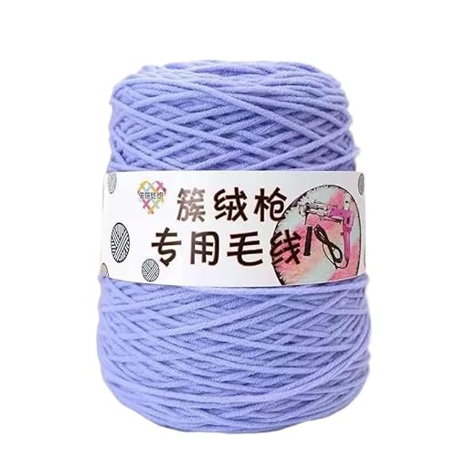 400 g Tufting-Zylindergarn – 8 Stränge handgewebtes Häkelgarn aus Acryl for Teppiche und Decken – Big Twist-Schlauchgarn for DIY-Projekte(101color) von LiuliuBull
