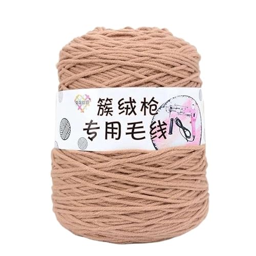 400 g Tufting-Zylindergarn – 8 Stränge handgewebtes Häkelgarn aus Acryl for Teppiche und Decken – Big Twist-Schlauchgarn for DIY-Projekte(26color) von LiuliuBull