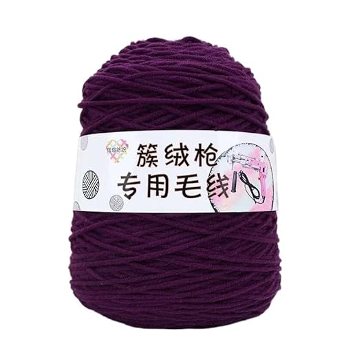 400 g Tufting-Zylindergarn – 8 Stränge handgewebtes Häkelgarn aus Acryl for Teppiche und Decken – Big Twist-Schlauchgarn for DIY-Projekte(27color) von LiuliuBull