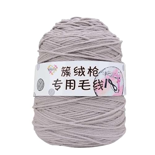 400 g Tufting-Zylindergarn – 8 Stränge handgewebtes Häkelgarn aus Acryl for Teppiche und Decken – Big Twist-Schlauchgarn for DIY-Projekte(30color) von LiuliuBull