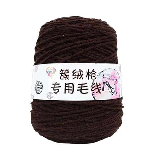 400 g Tufting-Zylindergarn – 8 Stränge handgewebtes Häkelgarn aus Acryl for Teppiche und Decken – Big Twist-Schlauchgarn for DIY-Projekte(38color) von LiuliuBull