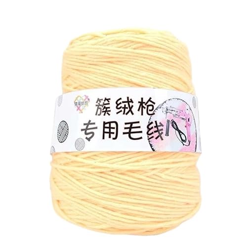 400 g Tufting-Zylindergarn – 8 Stränge handgewebtes Häkelgarn aus Acryl for Teppiche und Decken – Big Twist-Schlauchgarn for DIY-Projekte(43color) von LiuliuBull