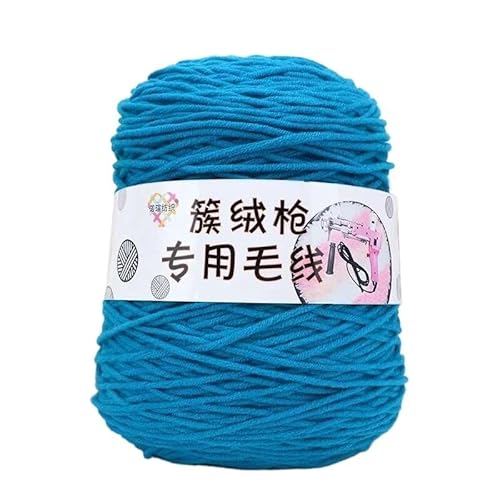 400 g Tufting-Zylindergarn – 8 Stränge handgewebtes Häkelgarn aus Acryl for Teppiche und Decken – Big Twist-Schlauchgarn for DIY-Projekte(53color) von LiuliuBull