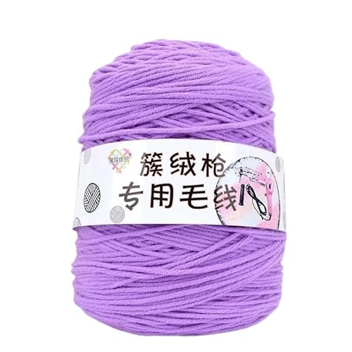 400 g Tufting-Zylindergarn – 8 Stränge handgewebtes Häkelgarn aus Acryl for Teppiche und Decken – Big Twist-Schlauchgarn for DIY-Projekte(57Color) von LiuliuBull