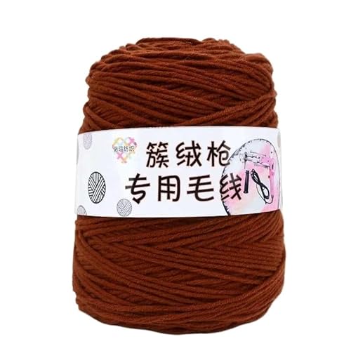 400 g Tufting-Zylindergarn – 8 Stränge handgewebtes Häkelgarn aus Acryl for Teppiche und Decken – Big Twist-Schlauchgarn for DIY-Projekte(59color) von LiuliuBull