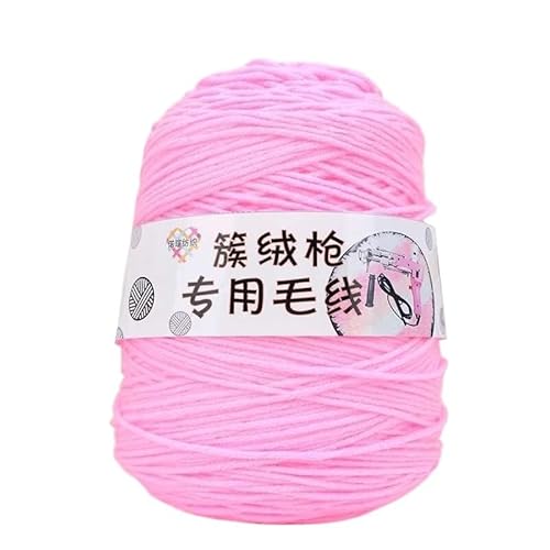 400 g Tufting-Zylindergarn – 8 Stränge handgewebtes Häkelgarn aus Acryl for Teppiche und Decken – Big Twist-Schlauchgarn for DIY-Projekte(64Color) von LiuliuBull