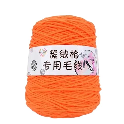 400 g Tufting-Zylindergarn – 8 Stränge handgewebtes Häkelgarn aus Acryl for Teppiche und Decken – Big Twist-Schlauchgarn for DIY-Projekte(65color) von LiuliuBull