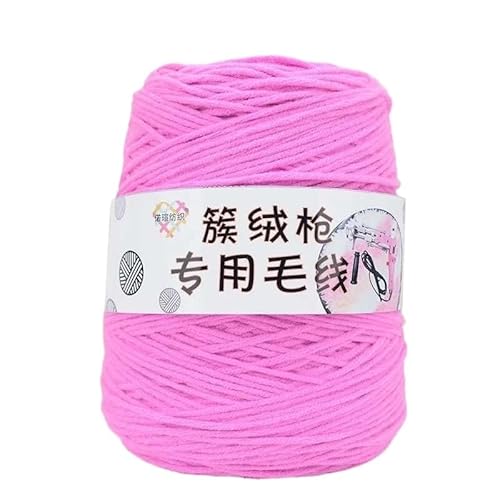 400 g Tufting-Zylindergarn – 8 Stränge handgewebtes Häkelgarn aus Acryl for Teppiche und Decken – Big Twist-Schlauchgarn for DIY-Projekte(68Color) von LiuliuBull