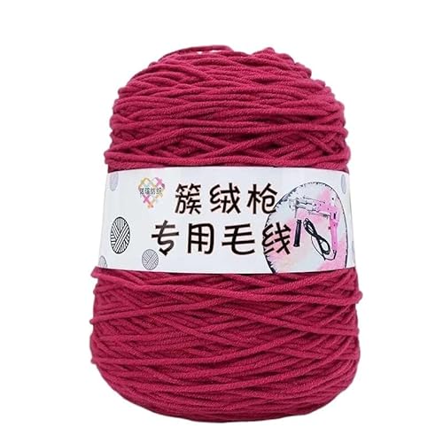 400 g Tufting-Zylindergarn – 8 Stränge handgewebtes Häkelgarn aus Acryl for Teppiche und Decken – Big Twist-Schlauchgarn for DIY-Projekte(75color) von LiuliuBull