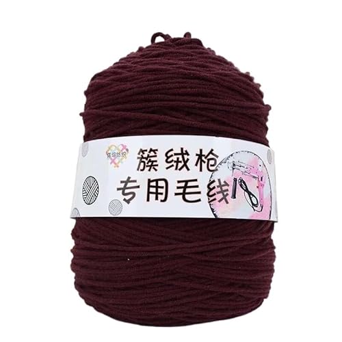 400 g Tufting-Zylindergarn – 8 Stränge handgewebtes Häkelgarn aus Acryl for Teppiche und Decken – Big Twist-Schlauchgarn for DIY-Projekte(80Color) von LiuliuBull