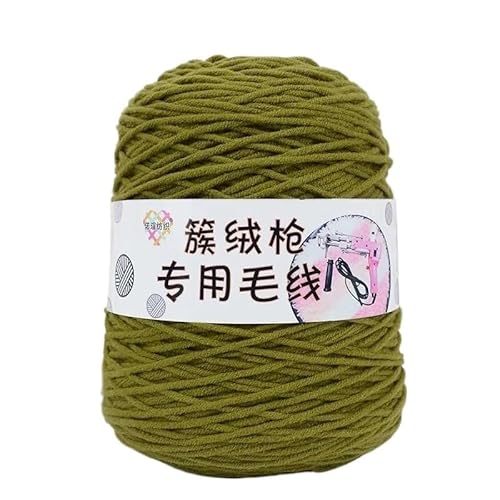 400 g Tufting-Zylindergarn – 8 Stränge handgewebtes Häkelgarn aus Acryl for Teppiche und Decken – Big Twist-Schlauchgarn for DIY-Projekte(84Color) von LiuliuBull