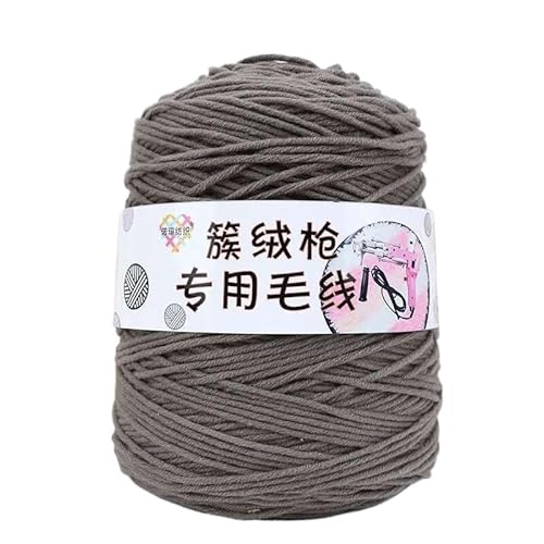 400 g Tufting-Zylindergarn – 8 Stränge handgewebtes Häkelgarn aus Acryl for Teppiche und Decken – Big Twist-Schlauchgarn for DIY-Projekte(Color15) von LiuliuBull