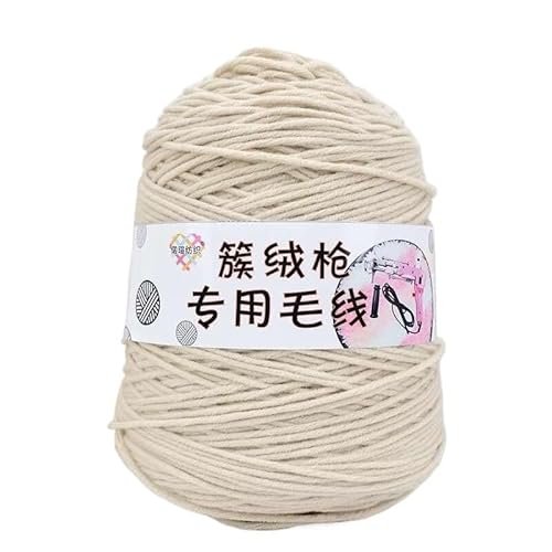 400 g Tufting-Zylindergarn – 8 Stränge handgewebtes Häkelgarn aus Acryl for Teppiche und Decken – Big Twist-Schlauchgarn for DIY-Projekte(Color17) von LiuliuBull