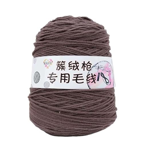 400 g Tufting-Zylindergarn – 8 Stränge handgewebtes Häkelgarn aus Acryl for Teppiche und Decken – Big Twist-Schlauchgarn for DIY-Projekte(Color21) von LiuliuBull