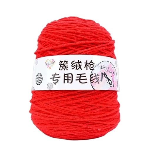 400 g Tufting-Zylindergarn – 8 Stränge handgewebtes Häkelgarn aus Acryl for Teppiche und Decken – Big Twist-Schlauchgarn for DIY-Projekte(Color23) von LiuliuBull