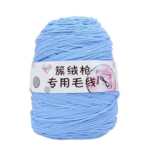 400 g Tufting-Zylindergarn – 8 Stränge handgewebtes Häkelgarn aus Acryl for Teppiche und Decken – Big Twist-Schlauchgarn for DIY-Projekte(Color31) von LiuliuBull