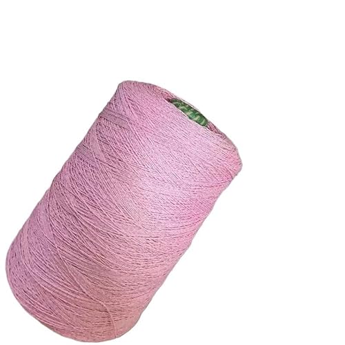 500 g High-Twist Nr. 8 Leinen-Spitzenfaden for Handstricken und Häkeln – perfekt for durchbrochene Schals und filigrane Projekte(Purple Pink) von LiuliuBull