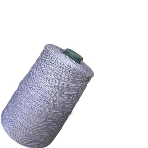 500 g High-Twist Nr. 8 Leinen-Spitzenfaden for Handstricken und Häkeln – perfekt for durchbrochene Schals und filigrane Projekte(Silver) von LiuliuBull