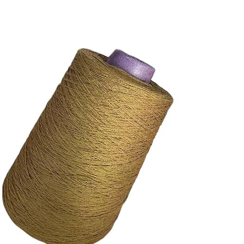 500 g High-Twist Nr. 8 Leinen-Spitzenfaden for Handstricken und Häkeln – perfekt for durchbrochene Schals und filigrane Projekte(Silver Brush) von LiuliuBull