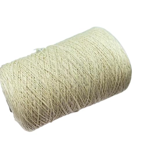 500 g Seidenleinen, stark gedrehtes Spitzengarn for Selberstricken – atmungsaktives Pullovergarn for kurze Ärmel(Color20) von LiuliuBull