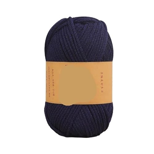 85 m Häkel-Strickgarn – 100 g, 65% Baumwolle, Makramee-Seil for handgefertigte Projekte(Color20) von LiuliuBull