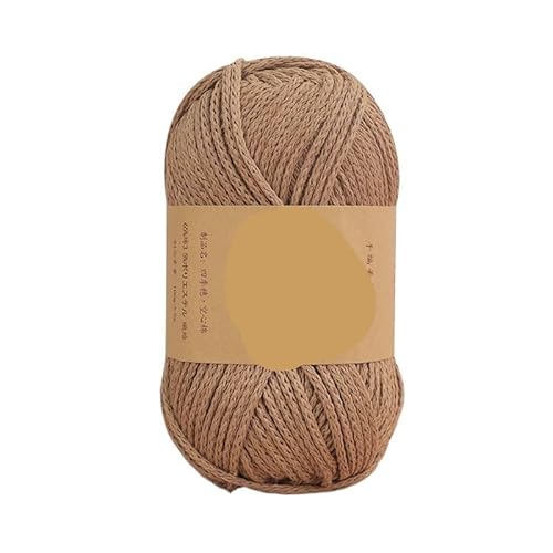 85 m Häkel-Strickgarn – 100 g, 65% Baumwolle, Makramee-Seil for handgefertigte Projekte(Color21) von LiuliuBull