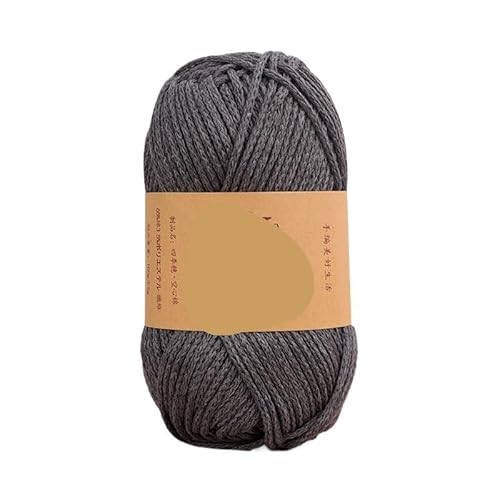 85 m Häkel-Strickgarn – 100 g, 65% Baumwolle, Makramee-Seil for handgefertigte Projekte(Color22) von LiuliuBull