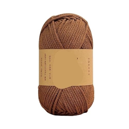 85 m Häkel-Strickgarn – 100 g, 65% Baumwolle, Makramee-Seil for handgefertigte Projekte(Color3) von LiuliuBull