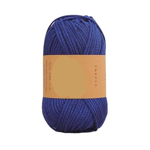 85 m Häkel-Strickgarn – 100 g, 65% Baumwolle, Makramee-Seil for handgefertigte Projekte(Color9) von LiuliuBull