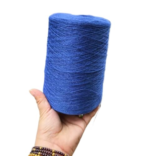 Handgewebtes Häkelgarn – 500 g, 55% Seide, 45% Leinen – perfekt for Frühlings- und Sommerprojekte(Blue) von LiuliuBull
