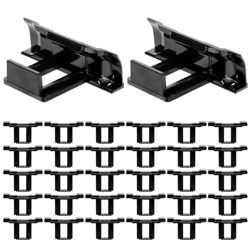 PV Solarpanel Wasserablauf Clips 30mm, 32 Stück Schlammentfernung Clips30mm Entwässerung Clips PV Module Reinigung Klammer für Solarmodule Solar Solar Panel Zubehör von Liuliushun