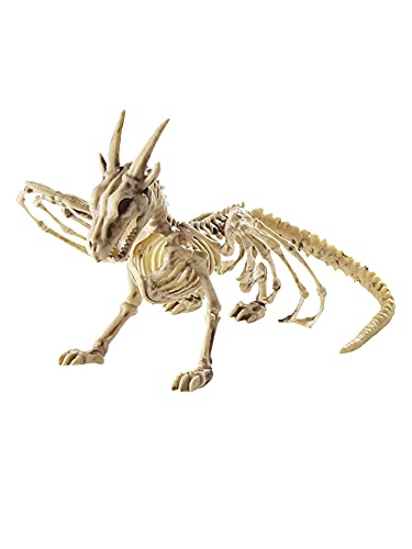 1 stück Halloween Tier schrecklich Skelett, Halloween Dekorationen Plastik lebensecht gruselige Drache Skelett gruselige tierknochen Halloween Spooky schädel Tier Skeleton Rahmen Ornament von Liummrcy