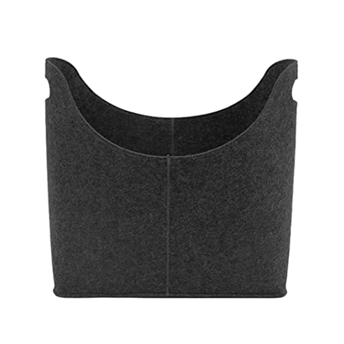 Liummrcy Filzbrennholzkorb Faltbare Kamin Aufbewahrungsbeutel Feuerwehrholzträgerhalter schwarz, Kaminzubehör Liummrcy Filzbrennholzkorb Faltbare Kamin Aufbewahrungsbeutel Feuerwehrholzträgerhalter schwarz, Kaminzubehör von Liummrcy