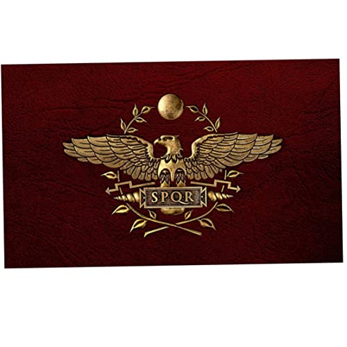 Gartenarbeit SPQR Flagge Senatus Senat des populusken Romanus Römischen Empire Banner Flagge mit Tarten 3 x 5 ft Gartenarbeit SPQR Flagge Senatus Senat des populusken Romanus Römischen Empire Banner Flagge mit Tarten 3 x 5 ft von Liummrcy