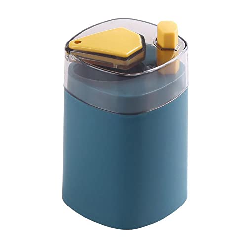 Liummrcy Automatischer Zahnstocherhalter,Zahnstocherspender,Kreative Zahnstocherbox Tragbarer Pop-Up-Zahnstocherspender Aufbewahrungsbox Kunststoff Kreative automatische Zahnstocherbox (Blau) von Liummrcy