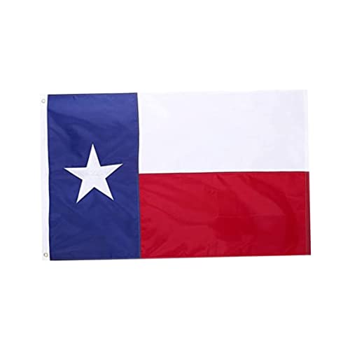 Liummrcy Texas Flagge genäht Texas Bundes- und Landflagge Polyester Hängende Banner 90x150 cm Premium Gartenflagge, große Stoffflaggen, Dekorationen für einen Garten und eine Straßenparty von Liummrcy