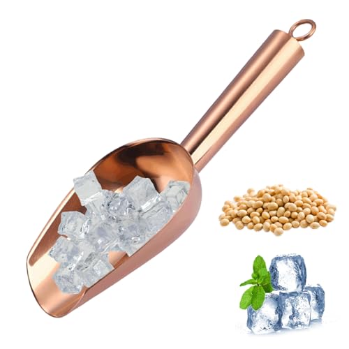 Metall Ice Scooper Edelstahl Eiswürfel Schaufel Futter Scoop für Bar Haustier Futter Metall für Küchenversorgung Roségold, Küchenwerkzeuge und Gadgets Metall Ice Scooper Edelstahl Eiswürfel Schaufel Futter Scoop für Bar Haustier Futter Metall für Küchenversorgung Roségold, Küchenwerkzeuge und Gadgets von Liummrcy