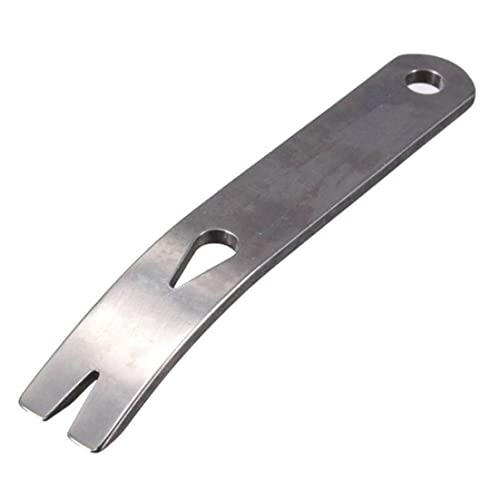 Pocket Pry Bar tragbares Edelstahl Dienstprogramm Widgy Bar Tool Professioneller Öffnungshebel für Bushcraft Survival, Multitools von Liummrcy