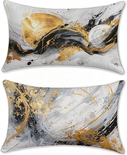 Outdoor Kissenbezug 60x90cm Abstrakt Kissenbezüge Bett Deko Wohnzimmer 2er Set Leinen Sofakissen Dekokissen Gartenkissen Kopfkissenbezug Kissen Aesthetic Schwarz Und Weiß Zierkissenbezüge u-2003 Outdoor Kissenbezug 60x90cm Abstrakt Kissenbezüge Bett Deko Wohnzimmer 2er Set Leinen Sofakissen Dekokissen Gartenkissen Kopfkissenbezug Kissen Aesthetic Schwarz Und Weiß Zierkissenbezüge u-2003 von Liutuedy