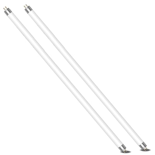 2 Stück 14W Leuchtstoffröhre, Größe: 563 mm, T5 Kaltweiß 4000K, 1250LM, G5-Sockel, Röhrenlicht mit Geringem Energieverbrauch, Energiesparlicht für den Notfall, Geeignet für Küche, Bad, Schrank, Garage von Liuyife
