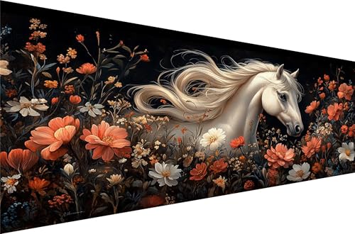 Diamond Painting Pferd Diamond Painting Erwachsene Groß Xxl Blumen 80x160cm,5D Diamant Malerei Strass Kristall Kreuzstich Stickerei,Mosaikherstellung Kunsthandwerk FüR Schlafzimmer Dekoration Q1-338 Diamond Painting Pferd Diamond Painting Erwachsene Groß Xxl Blumen 80x160cm,5D Diamant Malerei Strass Kristall Kreuzstich Stickerei,Mosaikherstellung Kunsthandwerk FüR Schlafzimmer Dekoration Q1-338 von Liuyqing