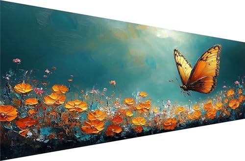 Diamond Painting Schmetterling Diamond Painting Erwachsene Groß Xxl Blumen 80x160cm,5D Diamant Malerei Strass Kristall Kreuzstich Stickerei,Mosaikherstellung Kunsthandwerk FüR Herbst Dekoration Q1-353 Diamond Painting Schmetterling Diamond Painting Erwachsene Groß Xxl Blumen 80x160cm,5D Diamant Malerei Strass Kristall Kreuzstich Stickerei,Mosaikherstellung Kunsthandwerk FüR Herbst Dekoration Q1-353 von Liuyqing