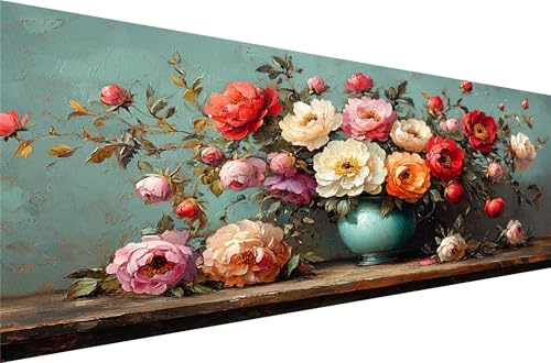 Diamond Painting Vase Diamond Painting Erwachsene Groß Xxl Tisch 40x80cm,5D Diamant Malerei Strass Kristall Kreuzstich Stickerei,Mosaikherstellung Kunsthandwerk Set FüR Schlafzimmer Dekoration Q1-473 Diamond Painting Vase Diamond Painting Erwachsene Groß Xxl Tisch 40x80cm,5D Diamant Malerei Strass Kristall Kreuzstich Stickerei,Mosaikherstellung Kunsthandwerk Set FüR Schlafzimmer Dekoration Q1-473 von Liuyqing