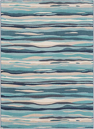 Livabliss Cuenca Abstrakter Teppich, Wohnzimmer, 160 x 220 cm, Esszimmer, Lounge, Küche, Schlafzimmer – moderner Marmorteppich, weich, luxuriös, pflegeleicht, mittelhoher Flor, Aqua, Beige, Taupe Livabliss Cuenca Abstrakter Teppich, Wohnzimmer, 160 x 220 cm, Esszimmer, Lounge, Küche, Schlafzimmer – moderner Marmorteppich, weich, luxuriös, pflegeleicht, mittelhoher Flor, Aqua, Beige, Taupe von Livabliss